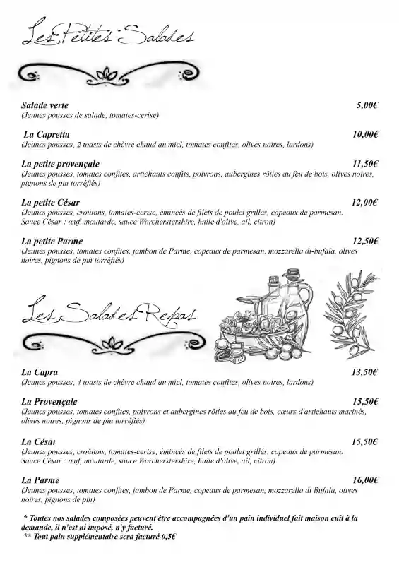 La Carte - Le Synopsis - Restaurant Avignon - Restaurant Avignon